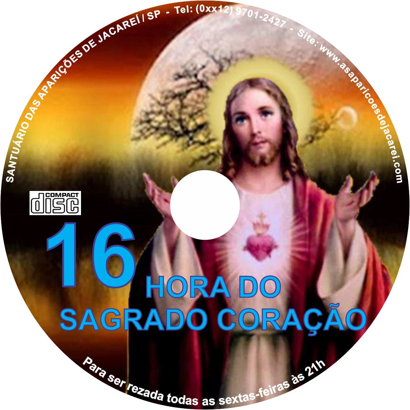 CD Hora do Sagrado Coração 16 CD Hora do Sagrado Coração 16